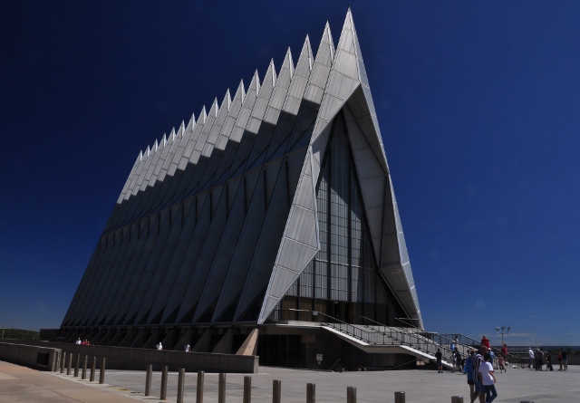 USAF Academy chapel exterior